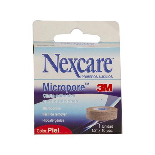 Micropore Color Piel 1x10yd NEXCARE