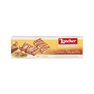 Loacker Barquillo Chocolate Crema Avellana