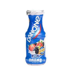 Yogurt Líquido Fresa Moras Danone