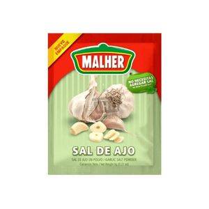 Sal Ajo Polvo Malher 6 Pack