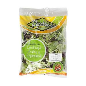 Lechuga Baby y Espinaca Express