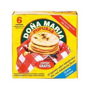 Pupusas Queso Doña María