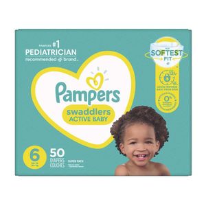 Pañal Desechable Talla 6 Swaddlers Pampers