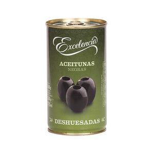 Aceitunas Negras Deshuesadas Excelencia Lata