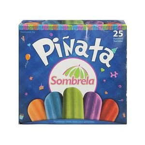 Paletas Fruta Piñata Sombrela