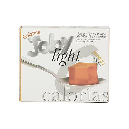 Gelatina light sabor naranja sin azúcar añadido 0% materia grasa