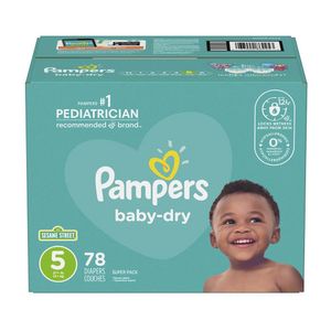 Pañal Desechable Talla 5 Baby Dry Pampers