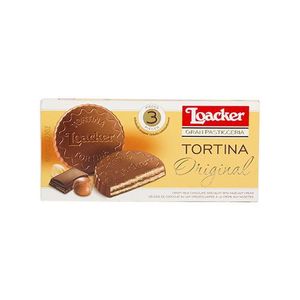 Galleta Loacker Crispy Chocolate Crema Avellana
