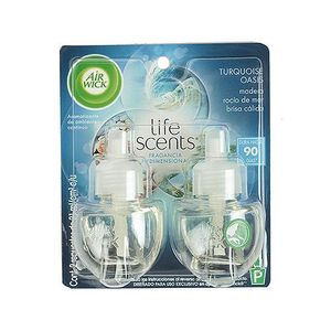 Aromatizante Turquoise Oasis Air Wick Repuesto 2 Pack