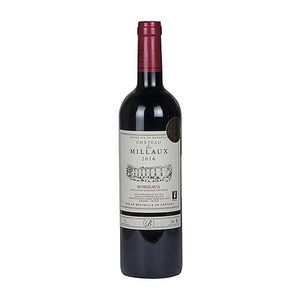 Vino Merlot Chateau Les Millaux Bordeaux