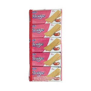 Galletas Wafer Fresa Bridge 10 Pack