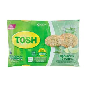 Tosh Limón Té Verde Sin Azúcar 9 Pack