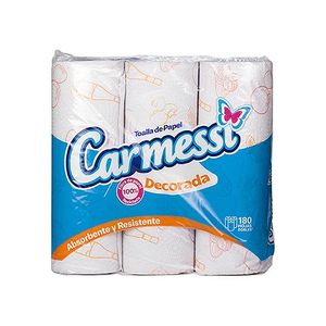 Mayordomo Doble Hoja Decorada Carmessi 60hjs.