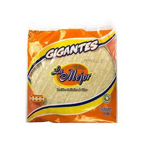 Tortillas Harina Gigantes La Mejor 10 Pack