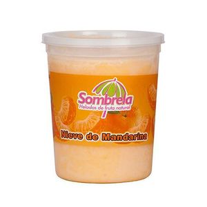 Helado Nieve Mandarina Sombrela