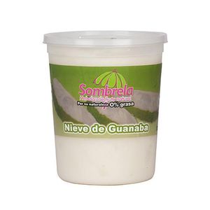 Helado Nieve Guanaba Sombrela