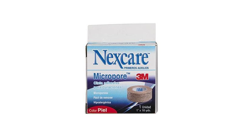 Micropore Color Piel 1x10yd NEXCARE