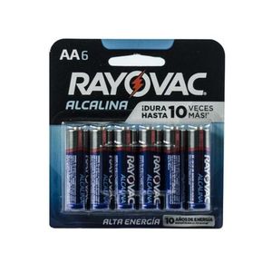 Batería Alcalina AA Rayovac
