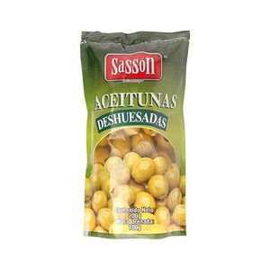 Aceitunas Verdes Deshuesadas Sassón Doypack