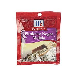 Pimienta Negra Molida McCormick Sobre