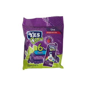 Yogurt Líquido Uva Yes Cool 6 Pack