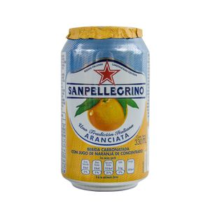 San Pellegrino Naranjada Con Soda Lata