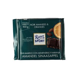 Ritter Sport Chocolate Almendras Y Naranja