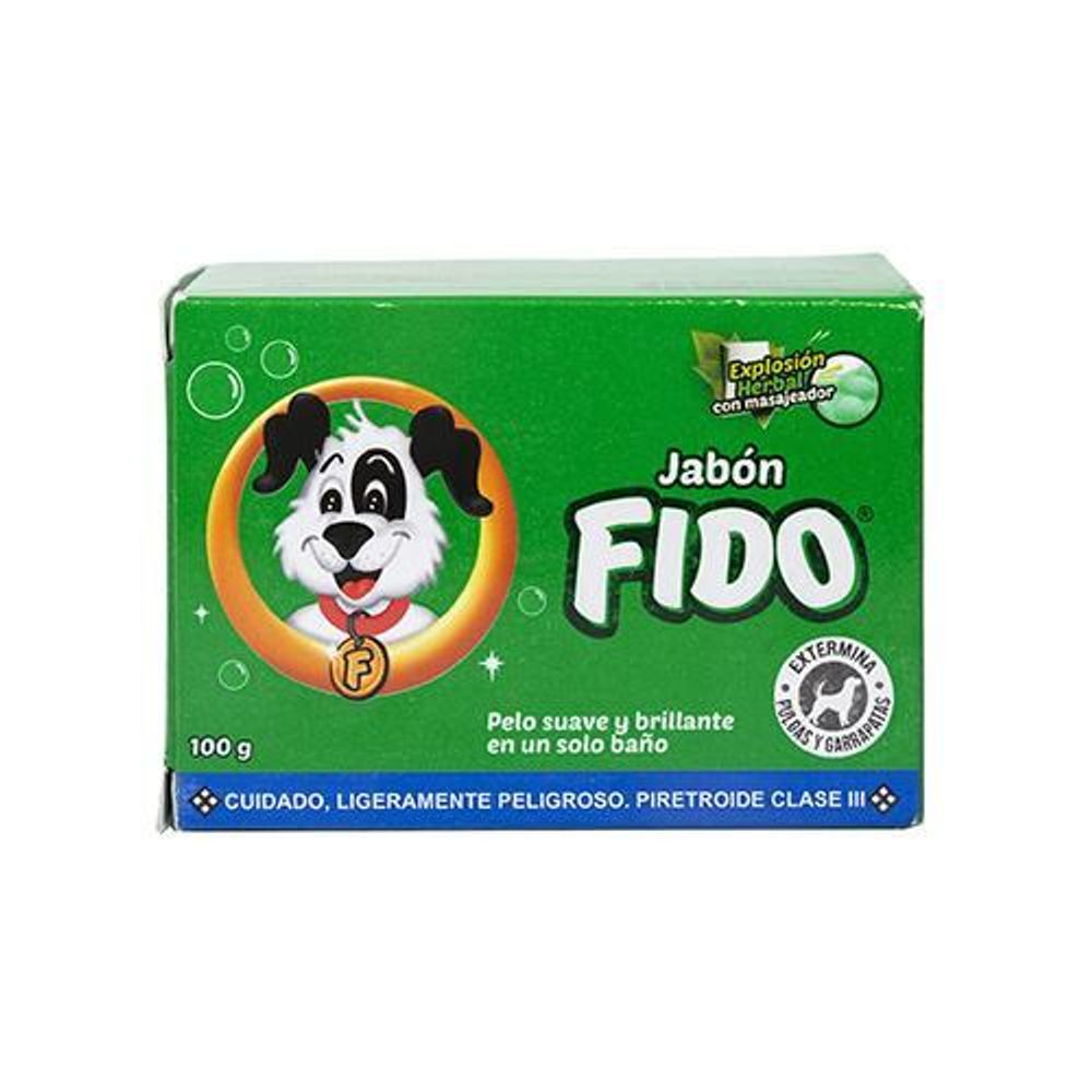 Imagen de Jabón Perro Antipulgas Fido