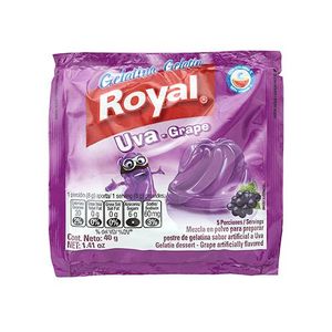 Gelatina Uva Royal