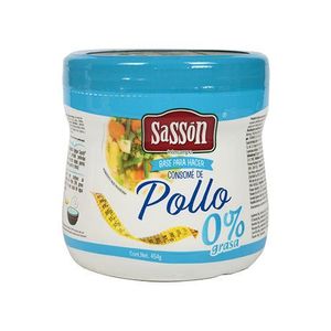 Consomé Pollo Cero Grasa Sassón Bote