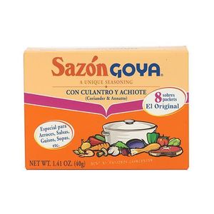 Sazonador Cilantro Achiote Goya Sobre 8 Pack