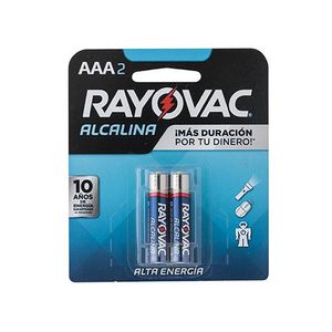 Batería Alcalina AAA Rayovac