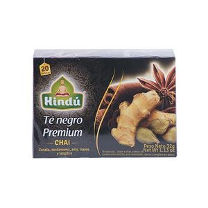 Té Chai Negro Premium Hindú