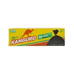 Bolsa Extra Grande Negra Kanguro