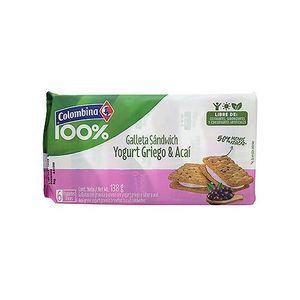 Galleta Yogurt Griego & Acaí Colombina