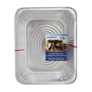 Molde Aluminio Para Hornear Silver Foil
