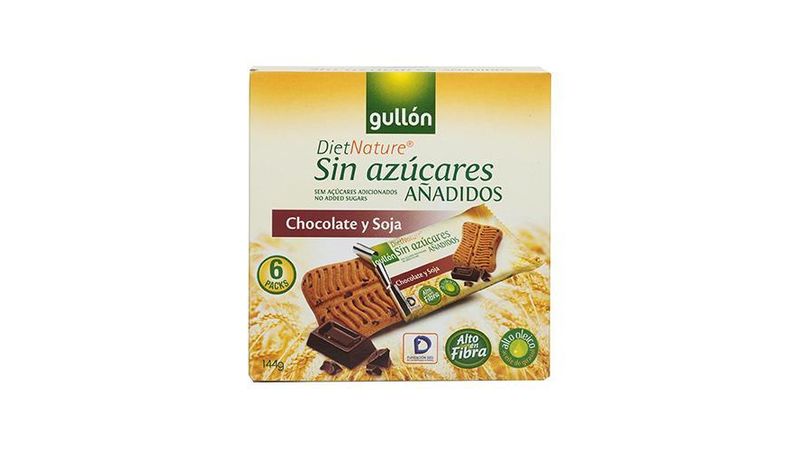 La Torre  Galletas Cacao Crema Sin Azúcar Gullón