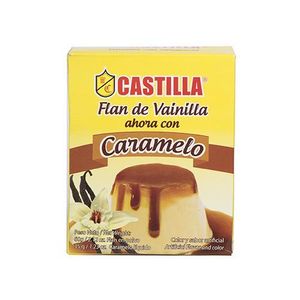 Flan Vainilla Caramelo Castilla