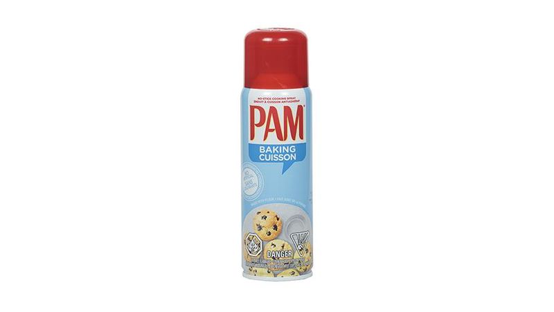 Aerosol de aceite PAM que no se pega especialmente para asar a la parrilla  con alta temperatura de cocción, 5 onzas, fabricado con aceite vegetal 100%