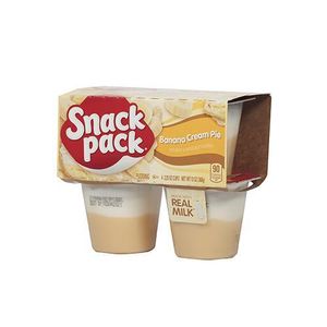 Pudín Banana Cream Pie Snack Pack