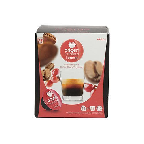 Café capsules SATI Espresso lungo - Compatible DOLCE GUSTO - x16 - Super U,  Hyper U, U Express 
