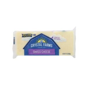 Queso Suizo Trozo Crystal Farms
