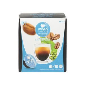 Cápsulas Café Descafeínado Origen & Sensations 16 Tazas