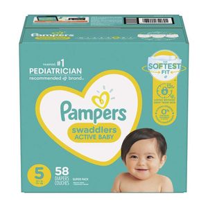 Pañal Desechable Talla 5 Swaddlers Pampers