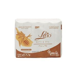 Jabón Pastilla Avena & Miel Lirio 4 Pack