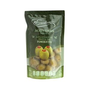 Aceitunas Verdes Rellenas Pimiento Excelencia Doypack