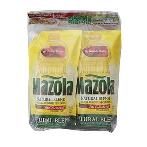 Aceite Vegetal Blend Mazola Doypack 2 Pack