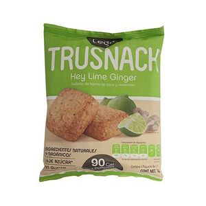 Barras Cereal Lime Ginger Trusnack 4 Pack