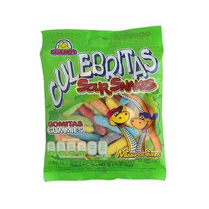 Gomitas Culebritas Verde Guandy