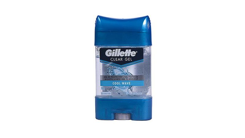 Desodorante Hombre Cool Wave Clear Gillette Gel - La Torre
